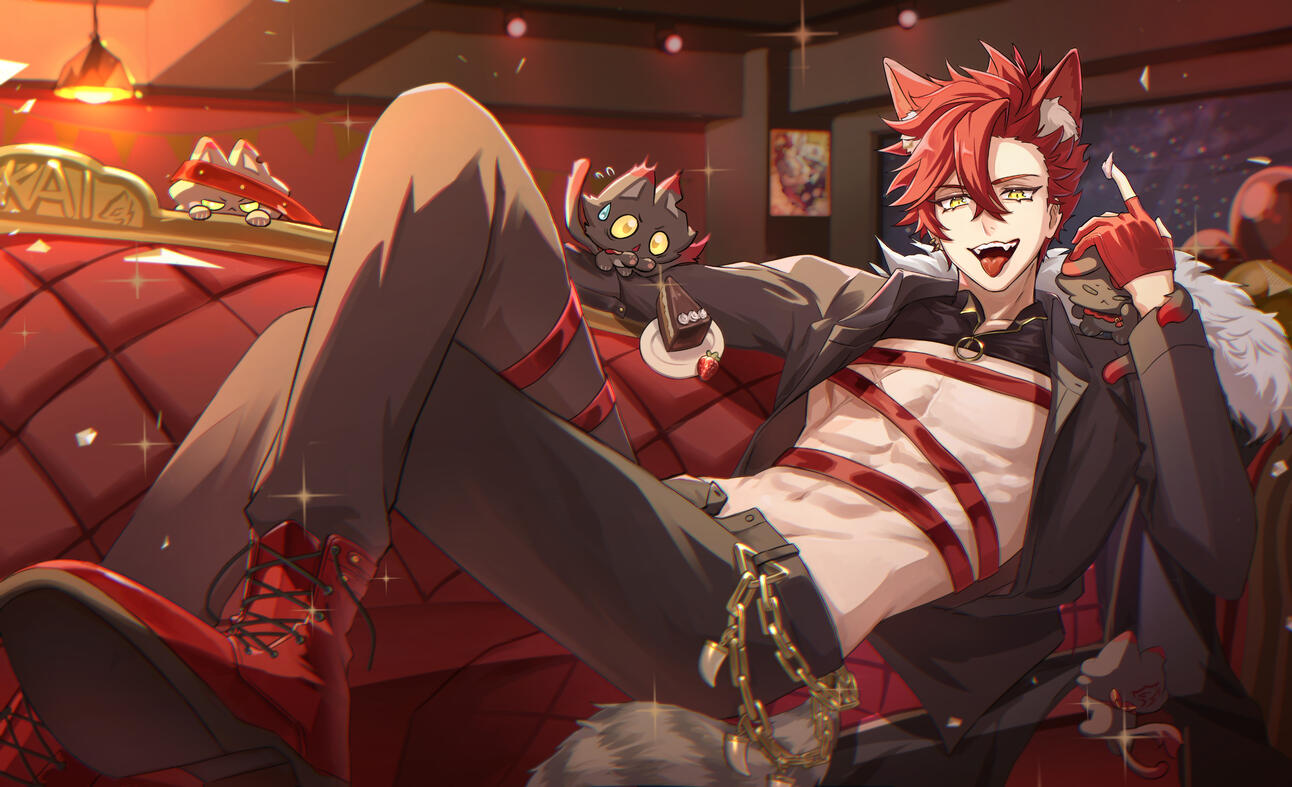 生日賀圖_魁 Kai